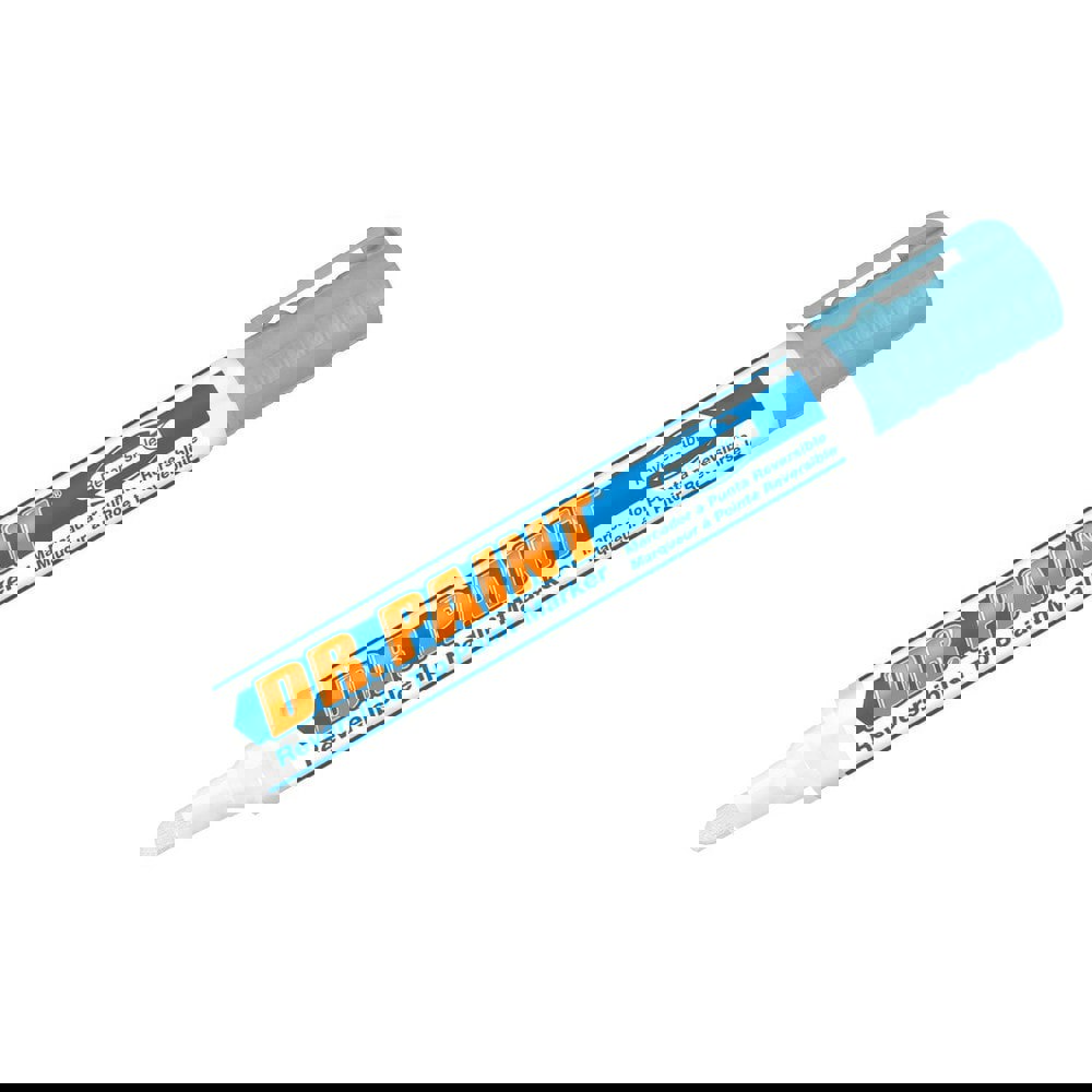 Markers & Paintsticks; Marker Type: Liquid Paint Marker; Tip Shape: Bullet; Chisel; Color: Blue; Ink Type: Xylene-free; Water Base; Fade Resistant; Water Resistant; Tip Type: Reversible; Bullet; Chisel; For Use On: Posters; Glass; Canvas; Paper; Plastic;